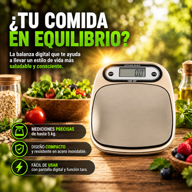 Balanza Digital Cocina Multifuncional