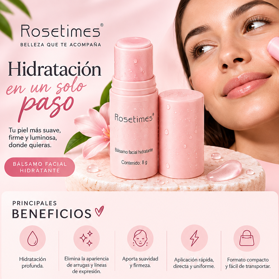 Balsamo Facial Rosetimes Antiarrugas